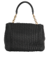 Woven Turnlock Top Handle, back view